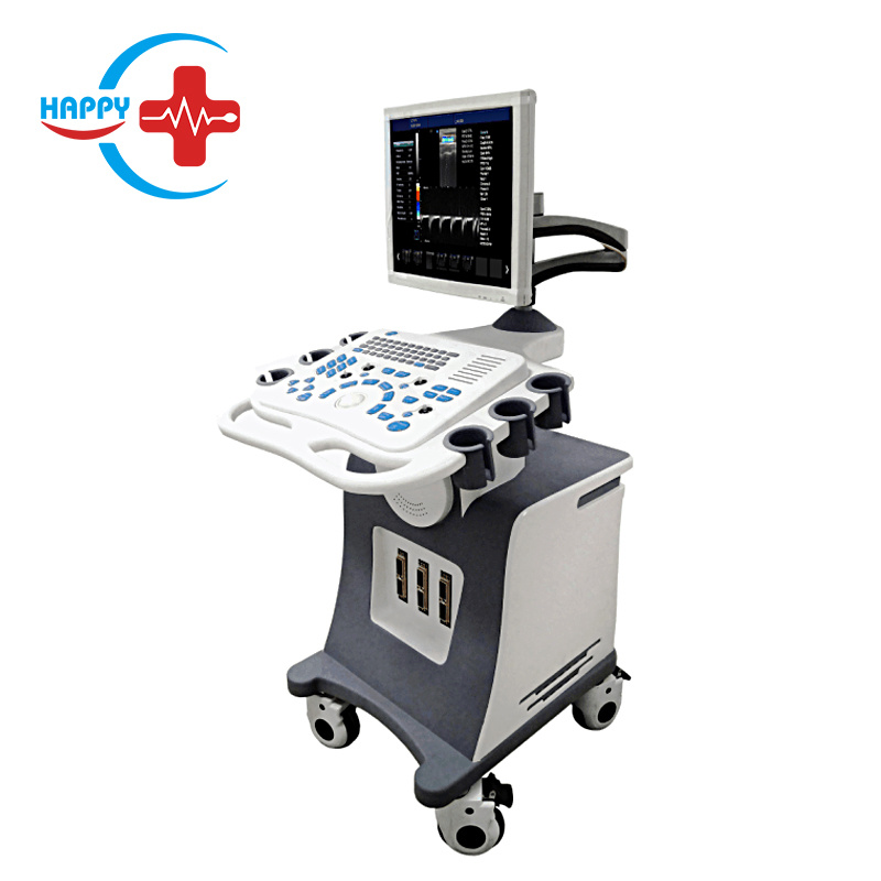 High Quality Trolley Color Doppler 3D Ultrasound Machine