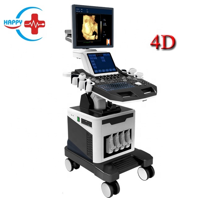 High quality 4D ultrasound color doppler double screen ultrasound machine