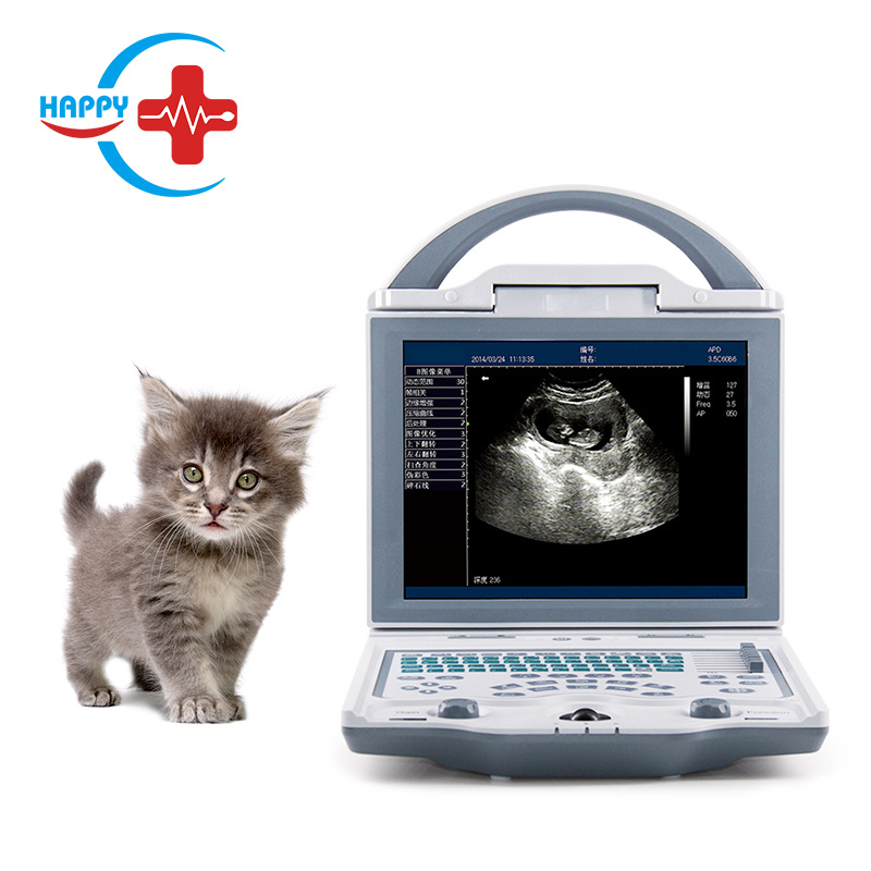 Hospital equipment veterinary LED full digital ultrasound scanner