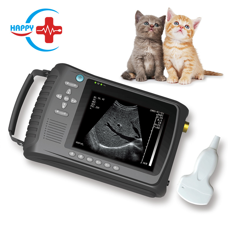 Medical full digital veterinary handheld ultrasound machine