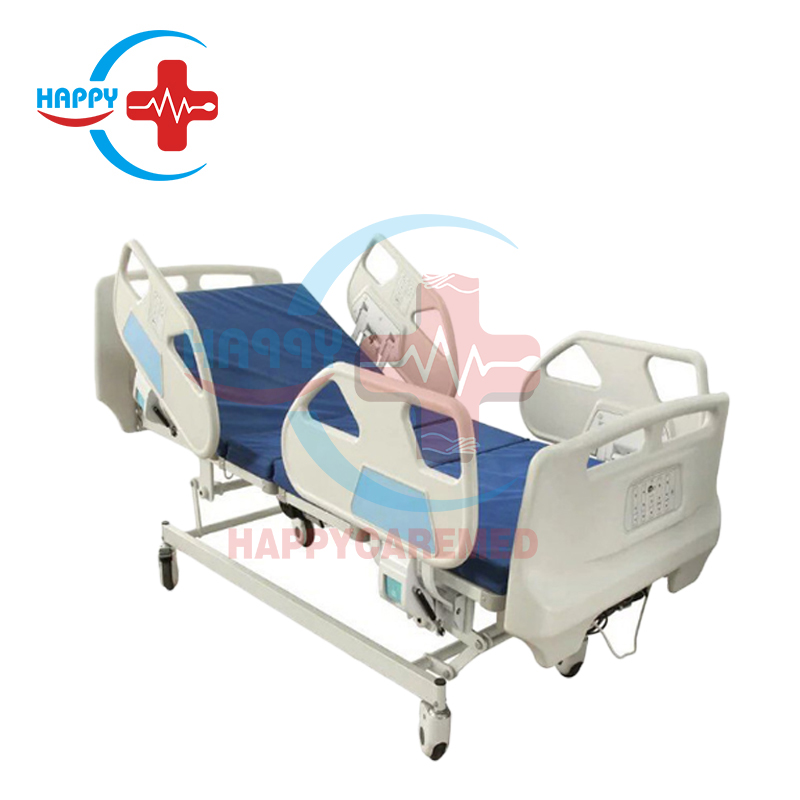 Five-function electric medical care bed in good condition