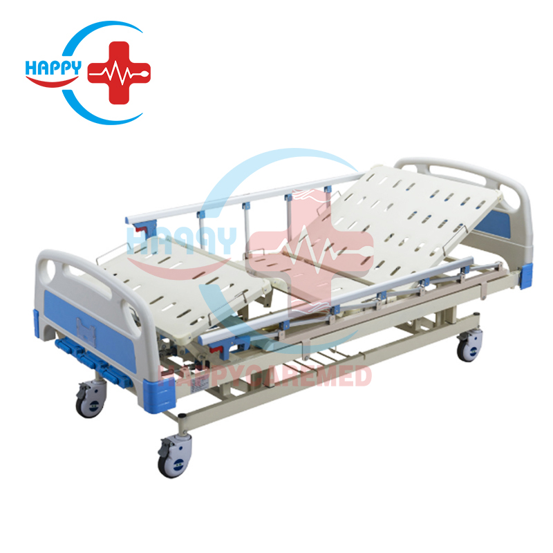 Cheap price three-crank lifting medical treatment bed
