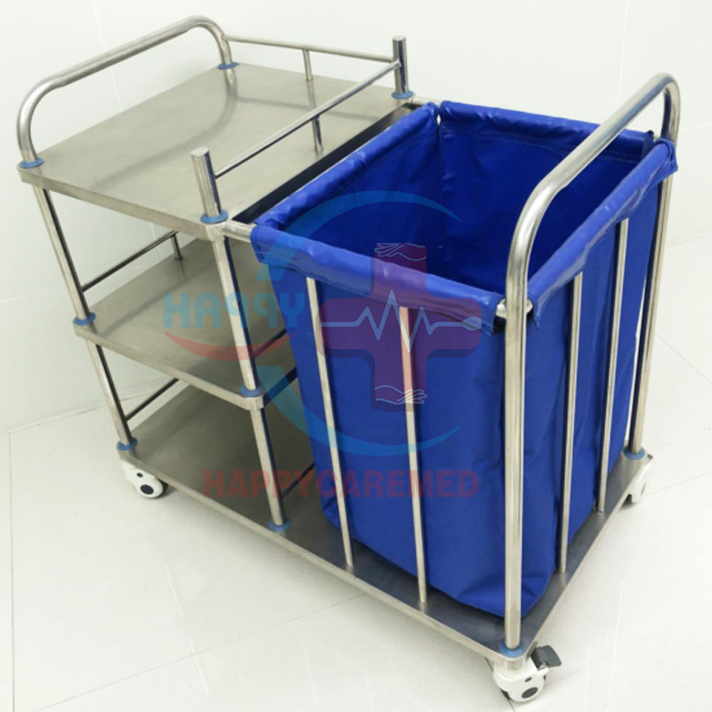 Cheap price stainless steel cleaning cart