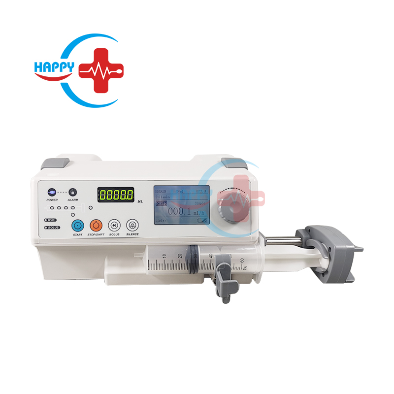 High quality syringe pump with drug library