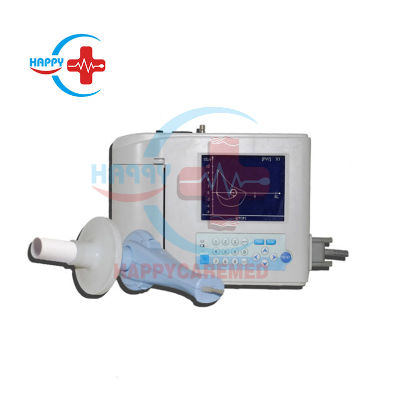 High quality spirometer with built-in printer