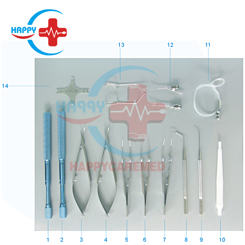 ophthalmic instrument Set for Small Incision Catar